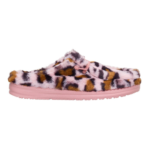 Wendy Slipper Leo Fur - Pink/Multi - 8