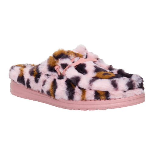 Wendy Slipper Leo Fur - Pink/Multi - 7