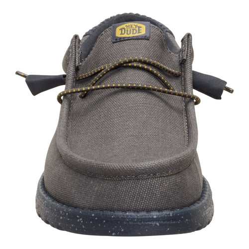 Wally Waxed Casual - Dark Grey - 4
