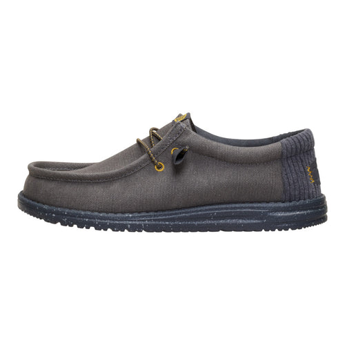 Wally Waxed Casual - Dark Grey - 1