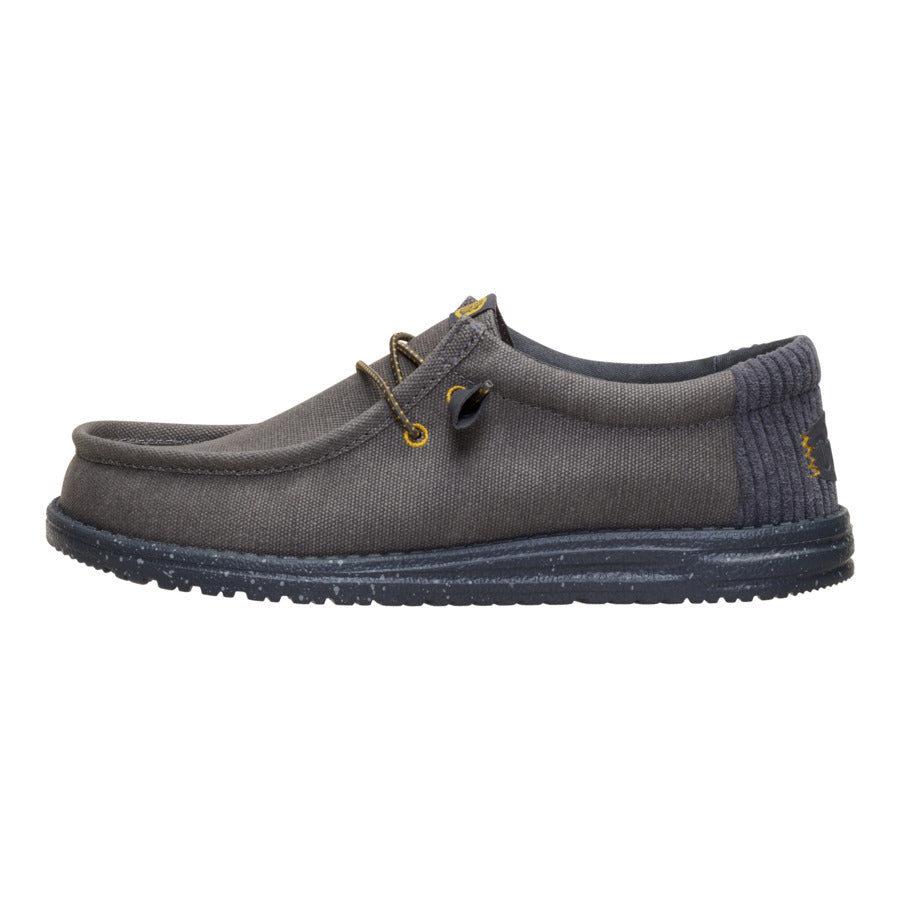 Wally Waxed Casual - Dark Grey - 1