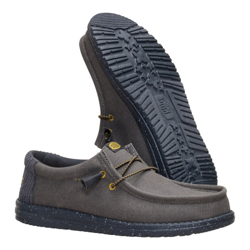 Wally Waxed Casual - Dark Grey - 3