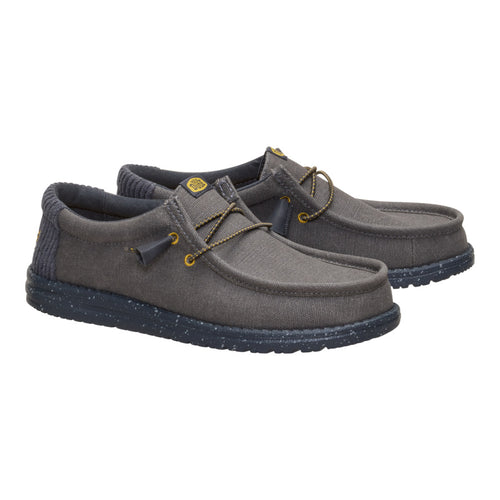 Wally Waxed Casual - Dark Grey - 2