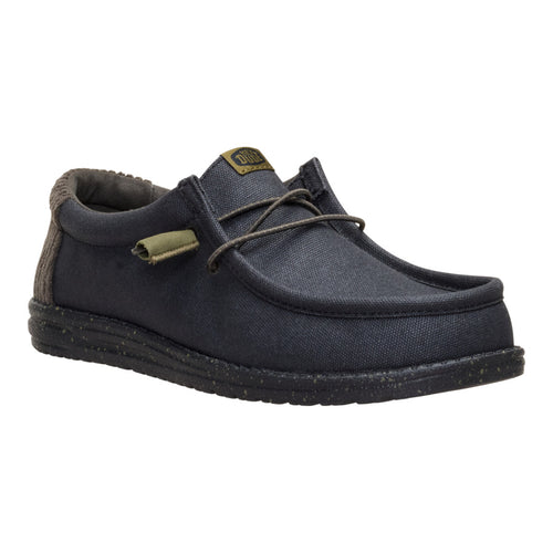 Wally Waxed Casual - Black/Black - 7