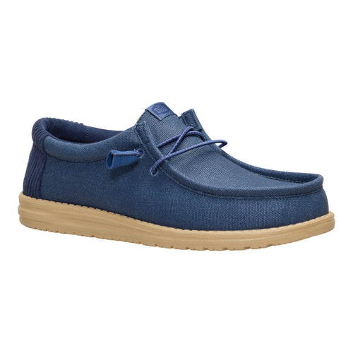 Wally Waxed Casual - Navy - 7