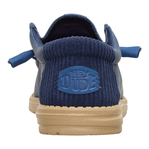 Wally Waxed Casual - Navy - 5