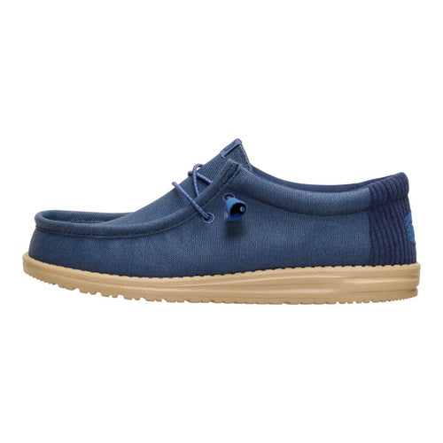 Wally Waxed Casual - Navy - 1