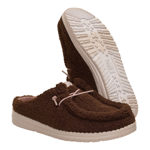 Wendy Slip Sherpa - Dark Brown - 3