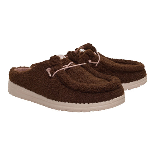 Wendy Slip Sherpa - Dark Brown - 2