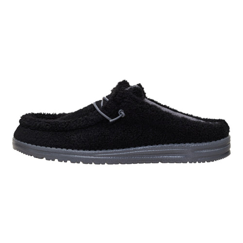 Wally Slip Sherpa - Black - 1