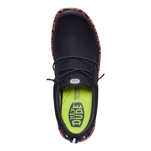 Wally Work CE Flames - Black/Salsa Red - 6