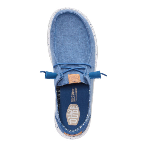 Wendy Chambray Grid - Ensign Blue - 6