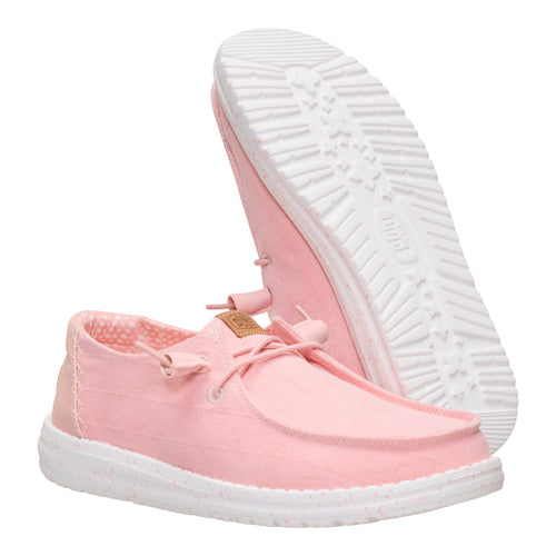 Wendy Chambray Grid - Pale Pink - 3