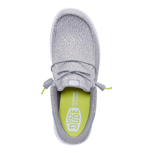 Wally Funk Stretch Speckle - Flannel Grey/Multi - 6