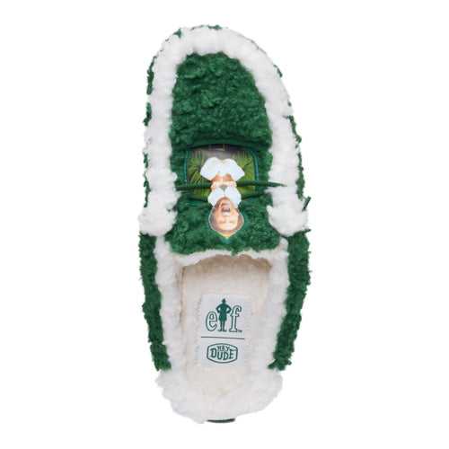 Wally Slipper Buddy The Elf - Pine Green/Winter Green - 8