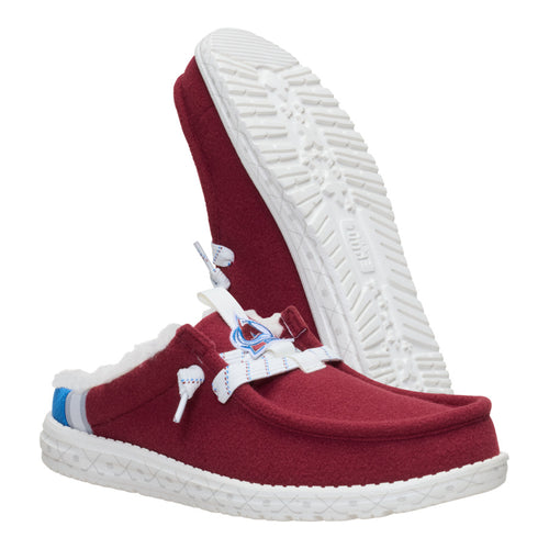 NHL® Colorado Avalanche® Wally Slip - Burgundy/Blue - 4