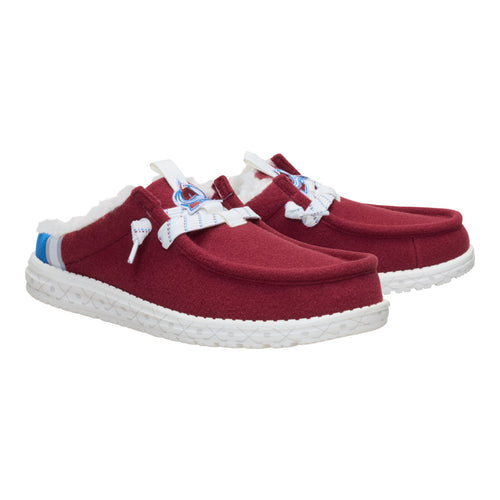 NHL® Colorado Avalanche® Wally Slip - Burgundy/Blue - 1