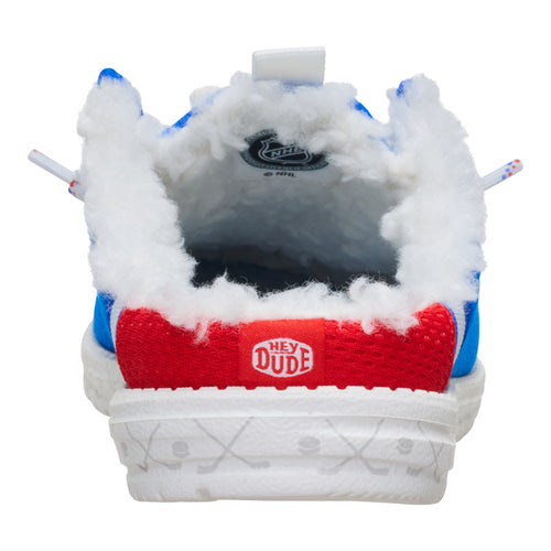 NHL® New York Rangers® Wally Slip - Varsity Blue/Red - 6