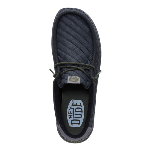 Wally Washed Quilt - Black/Grey - 6