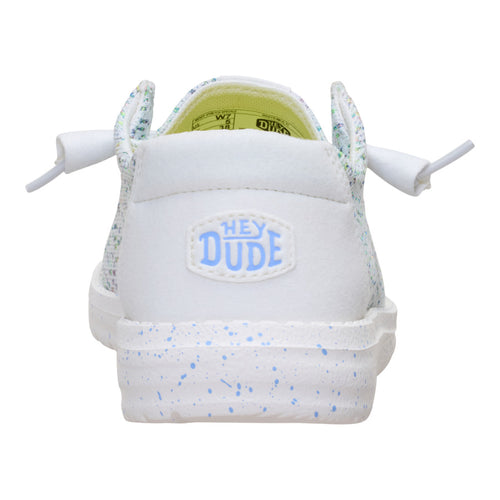 Wendy Stretch Speckle - White/Multi - 5