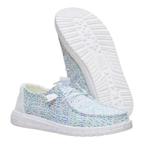 Wendy Stretch Speckle - White/Multi - 3