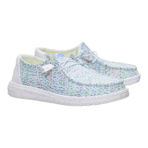 Wendy Stretch Speckle - White/Multi - 2