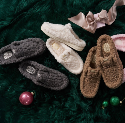 Wally Slipper - Cozy Granite Grey - 9