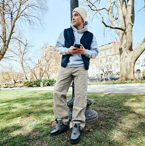 Bradley Classic Tumbled - Granite Grey/Multi - 6